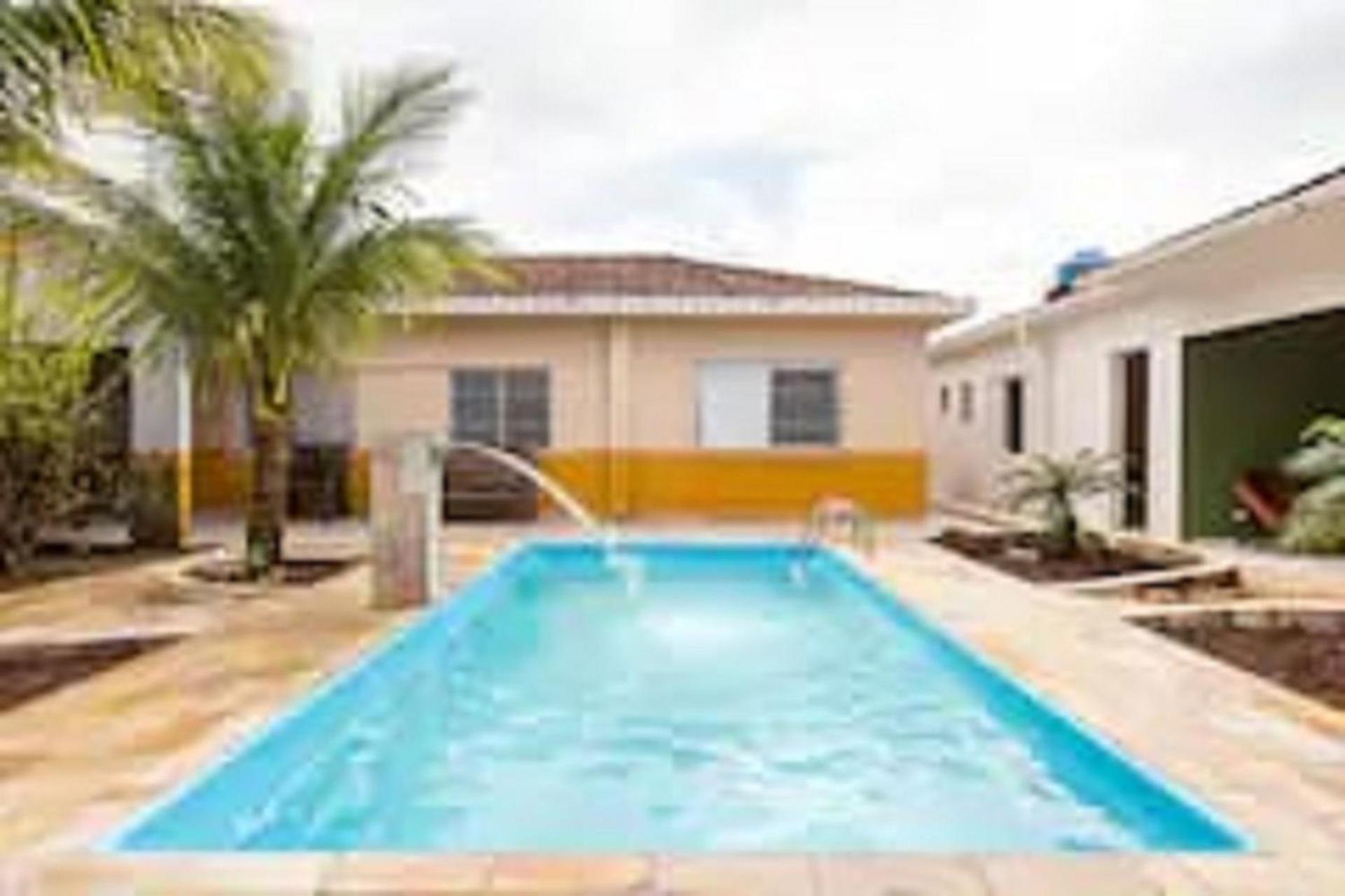 Piscina 6 Quarto 300M Praia Jardim Churrasqueira 16 Pessoas Garagem 3 Carros Monitoramento 24 Horas Mesa De Sinuca Itanhaém Esterno foto